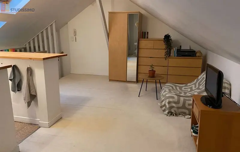 Studio 20m² Marcq-en-Baroeul - Meublé, dernier étage - Photo 4