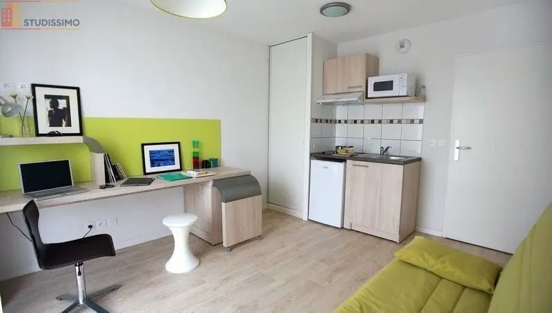 Studio meublé 18m² Aulnoy-lez-Valenciennes - Meublé - Photo 3