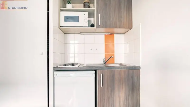 Studio meublé 21m² Roubaix - Meublé, 1 pièce - Photo 4