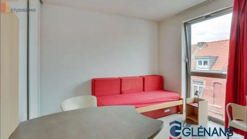 Studio 18m² Lille 59000 - Meublé - Photo 2