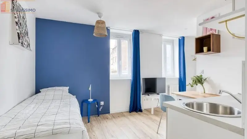 Studio meublé 17m² Lille 59000 - Lumineux, rénové - Photo 4