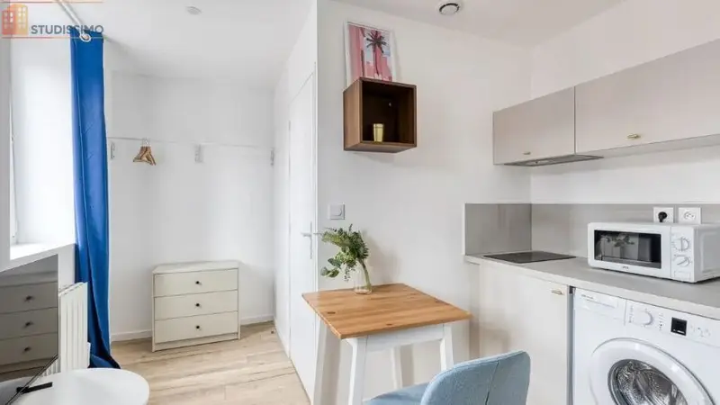 Studio meublé 17m² Lille 59000 - Lumineux, rénové - Photo 1