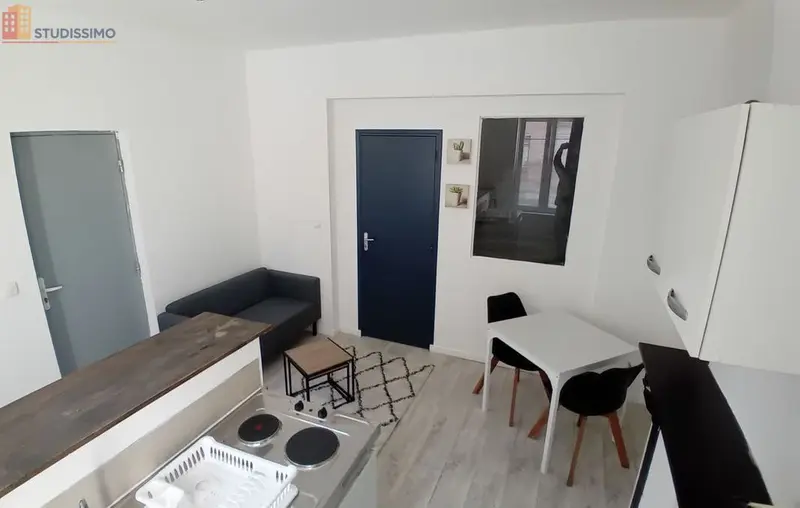 Studio meublé 35m² Anzin - Meublé, DPE D - Photo 5