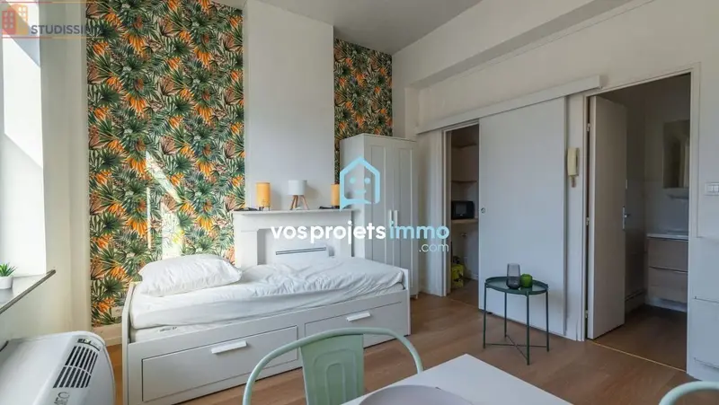 Studio meublé 18m² Valenciennes - Meublé, DPE C - Photo 13