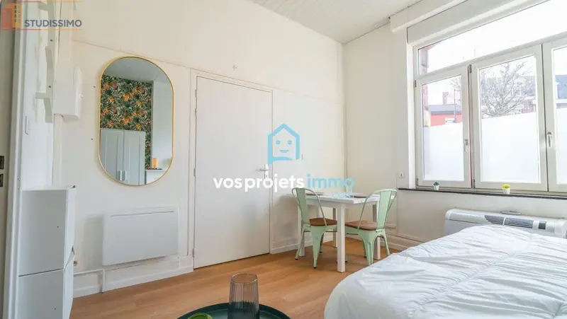 Studio meublé 18m² Valenciennes - Meublé, DPE C - Photo 12