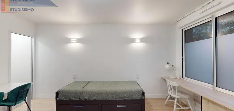 Studio meublé 21m² Roubaix 59100 - Meublé, DPE C - Photo 14