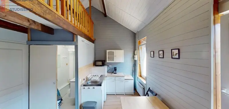 Studio meublé 15m² Loos 59120 - Meublé, 1er étage - Photo 2