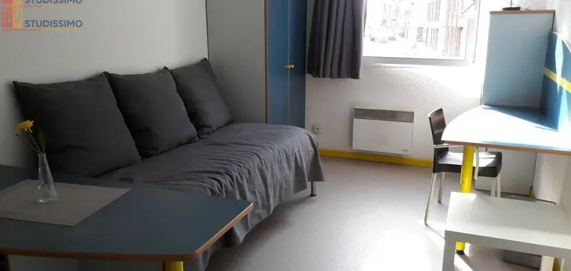 Studio meublé 18m² Lille Vieux-Lille - Meublé, 1er étage - Photo 5