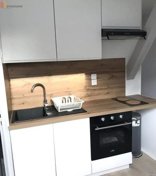 Studio meublé 14m² Dunkerque - Meublé, 3e étage - Photo 5