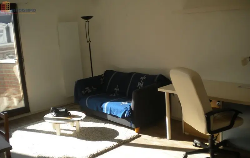 Studio meublé 31m² Lille 59800 - Lumineux, étage élevé - Photo 4