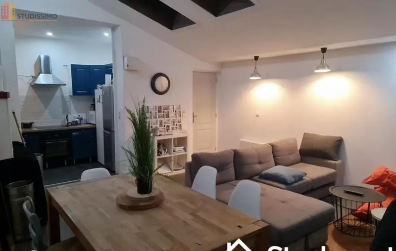 Studio meublé 16m² Roubaix - Chambre équipée, DPE A - Photo 9