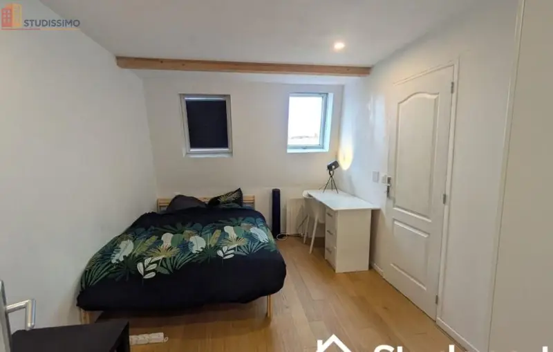 Studio meublé 16m² Roubaix - Chambre équipée, DPE A - Photo 4