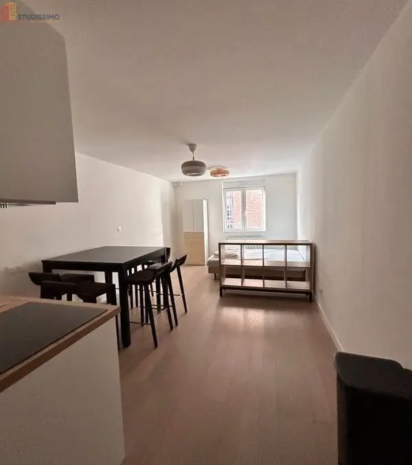 Studio meublé 27m² Lille centre - Meublé, secteur Gambetta - Photo 3