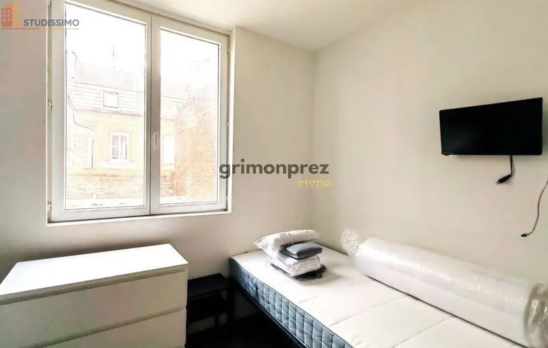 Studio meublé 9m² Roubaix - Meublé, petite surface - Photo 11