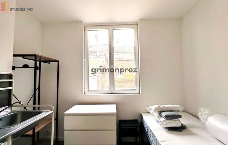 Studio meublé 9m² Roubaix - Meublé, petite surface - Photo 10