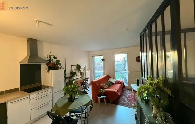 Studio 40m² Lille 59160 - Non meublé, proche Euratechnologies - Photo 2