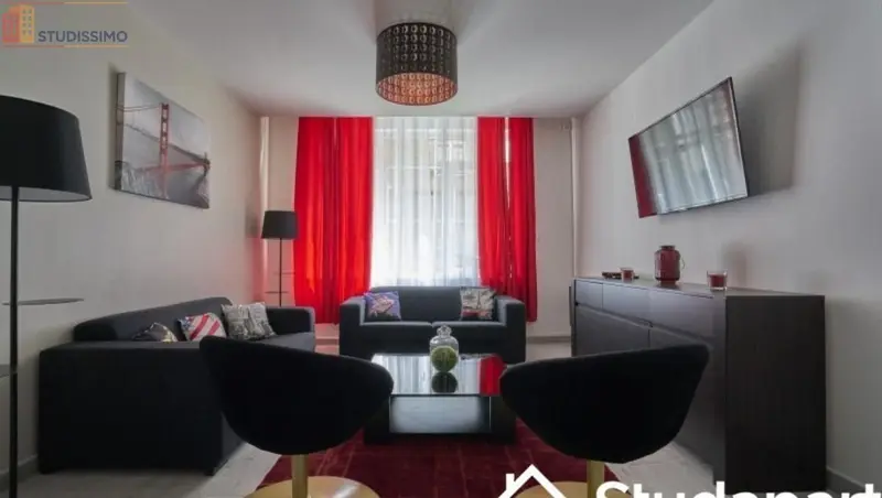 Studio meublé 15m² Lille 59000 - Meublé, DPE A - Photo 2