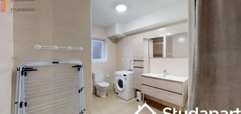 Studio meublé 13m² Lille - Lumineux, étage 2 - Photo 3