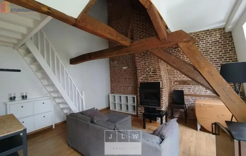 Studio meublé 37m² Lille 59800 - Meublé, DPE D - Photo 8