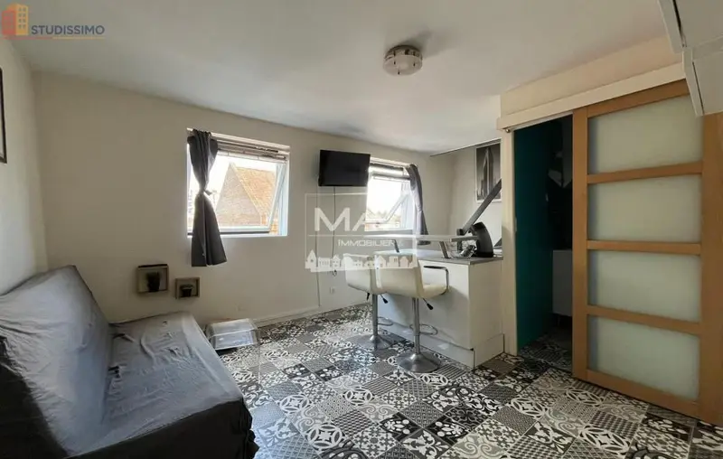 Studio meublé 22m² Lille 59800 - Meublé, étage élevé - Photo 2