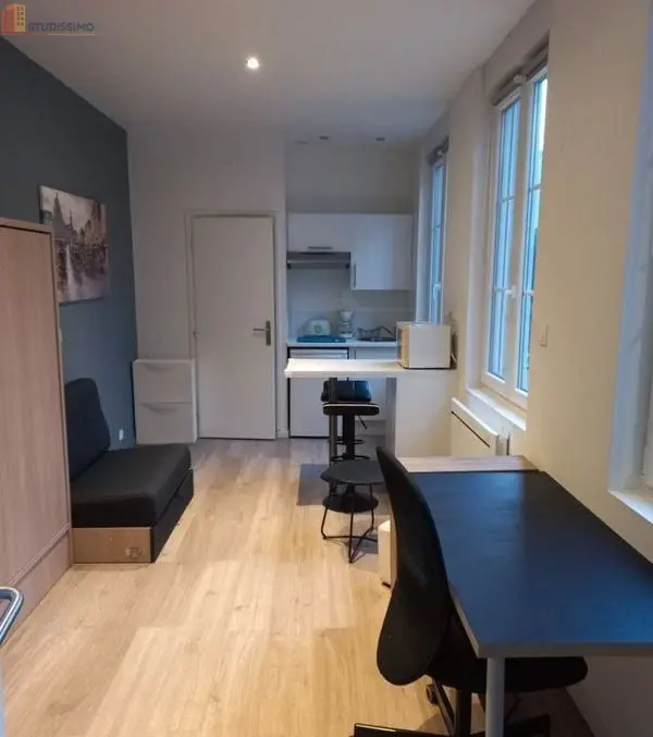 Studio meublé 18m² Lille Moulins - Meublé, lumineux - Photo 4