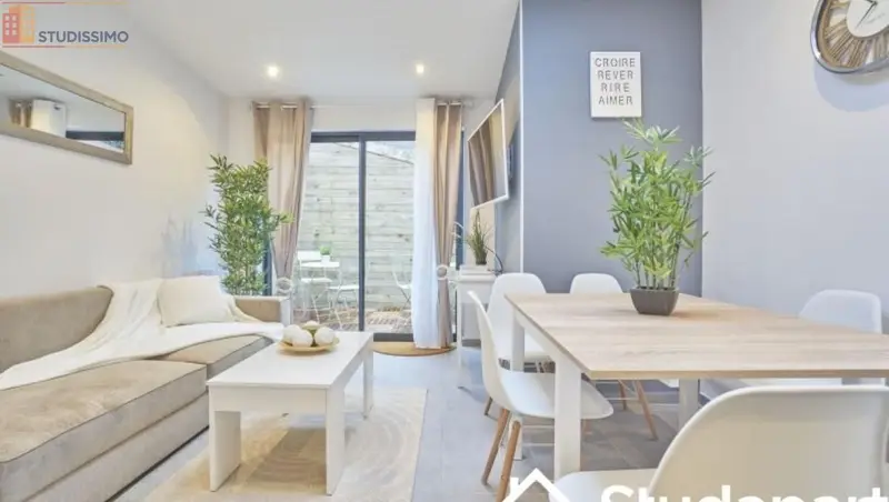 Studio meublé 10m² La Madeleine - Meublé, DPE A - Photo 2