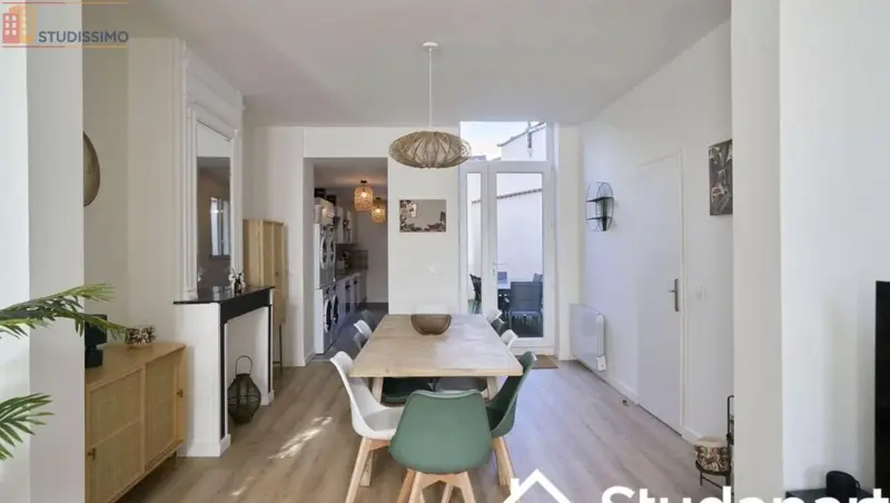 Studio meublé 13m² Lille 59000 - Meublé, DPE A - Photo 1