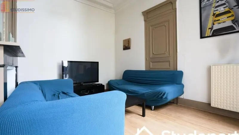 Studio meublé 18m² Roubaix - Meublé, DPE A - Photo 4