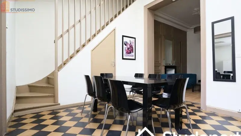 Studio meublé 18m² Roubaix - Meublé, DPE A - Photo 1