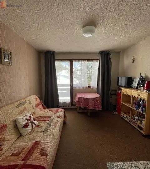 Studio 21m² Orcières - 1er étage, vue village - Photo 12