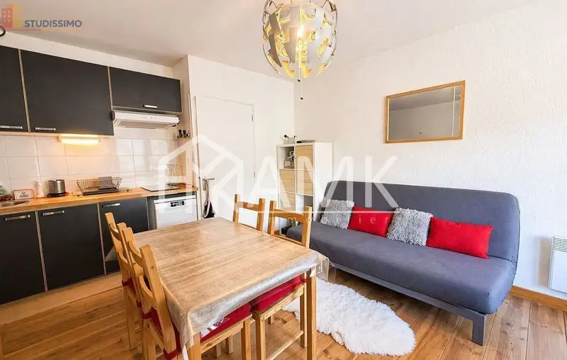 Studio 23m² Les Orres - Étage élevé, vue montagne - Photo 7