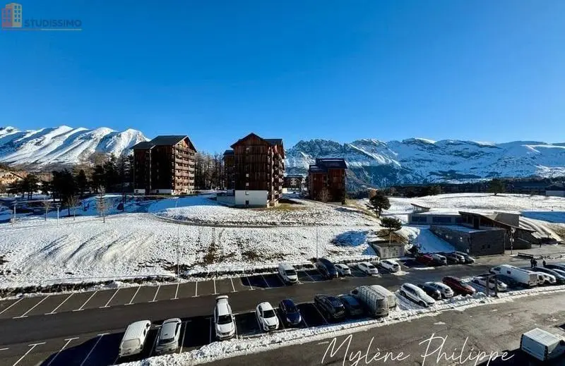 Studio 27m² Dévoluy - Étage élevé, vue montagne - Photo 8