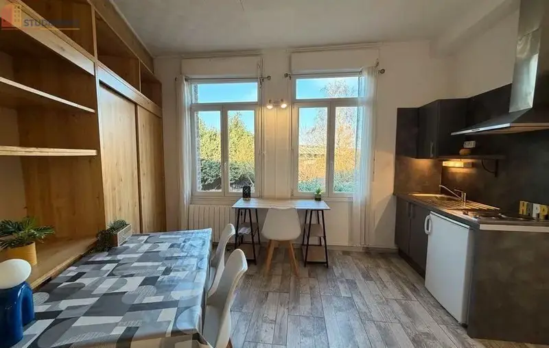 Studio 21m² Valenciennes - Proche gare, meublé, wifi compris - Photo 10