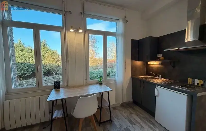 Studio 21m² Valenciennes - Proche gare, meublé, wifi compris - Photo 3
