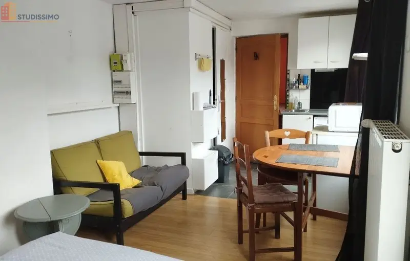 Studio meublé 18m² Roubaix 59100 - Lumineux, proche centre-ville - Photo 2