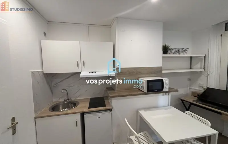 Studio meublé 15m² Valenciennes - Meublé, DPE C - Photo 4
