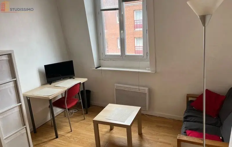 Studio meublé 13m² Lille 59800 - Proche facultés, meublé - Photo 2