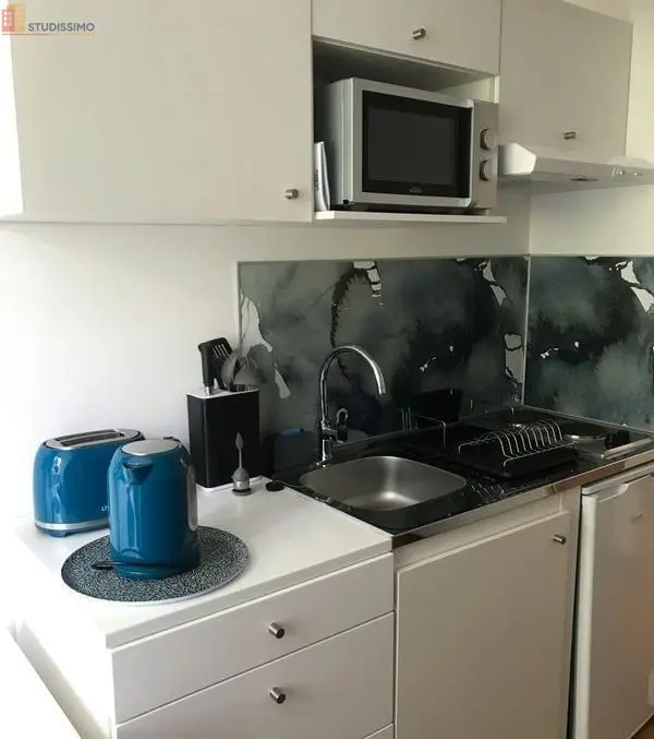 Studio meublé 18m² Roubaix 59100 - Proche EDHEC, équipé - Photo 2