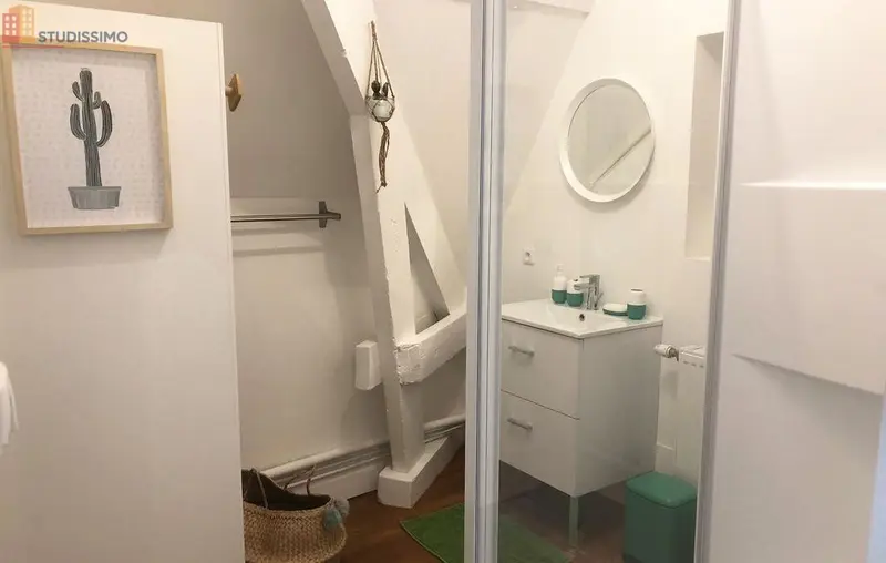 Studio meublé 18m² Roubaix 59100 - Proche EDHEC, équipé - Photo 1
