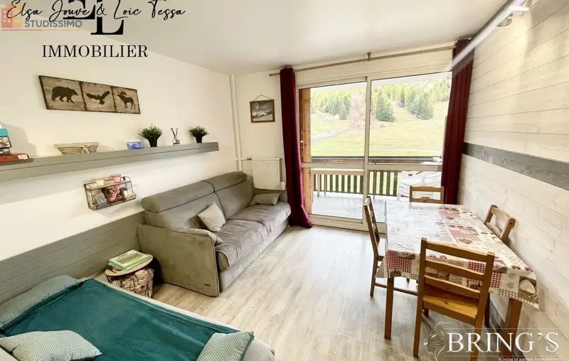 Studio 24m² Dévoluy - Étage élevé, 1 pièce - Photo 5