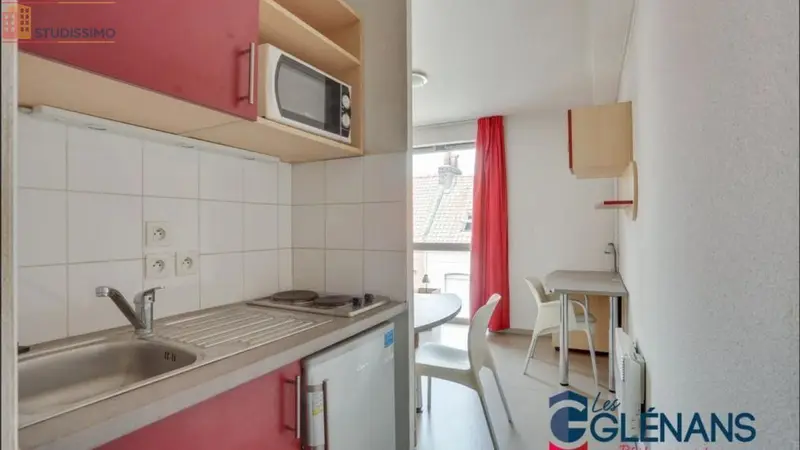 Studio meublé 18m² Lille 59000 - Meublé, au 3e étage - Photo 3