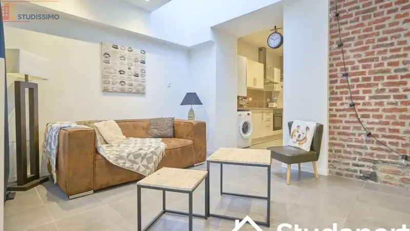 Studio meublé 11m² Lille 59160 - Meublé, DPE A - Photo 8