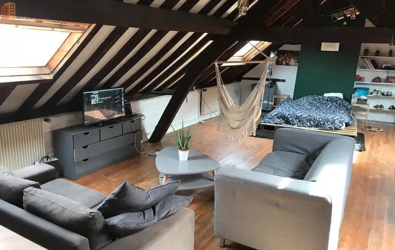 Studio meublé 27m² Lille 59800 - Calme, lumineux - Photo 5