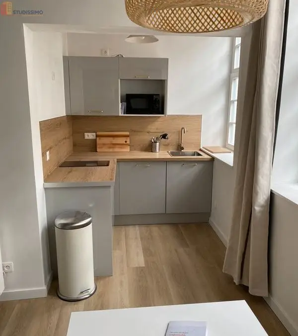 Studio meublé 26m² Lille Vieux-Lille - Charmant, lumineux - Photo 4
