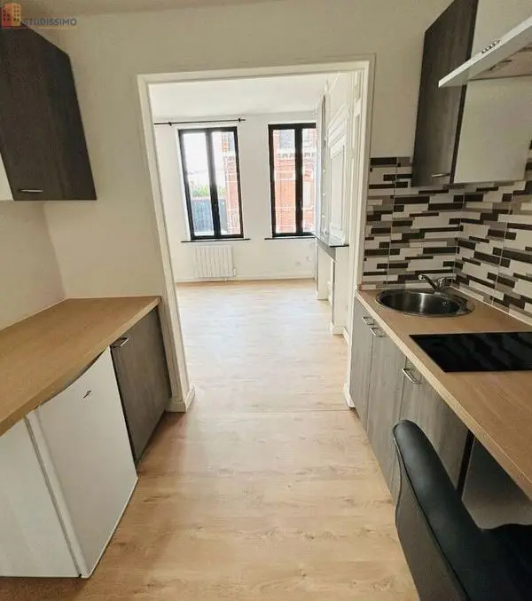 Studio 24m² Lille 59000 - Lumineux, proche commodités - Photo 7