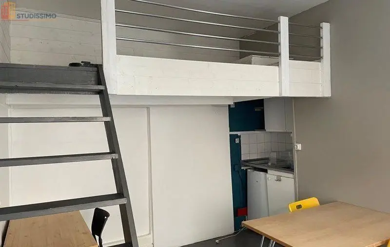 Studio meublé 18m² Lille Gambetta - Mezzanine, lumineux - Photo 4
