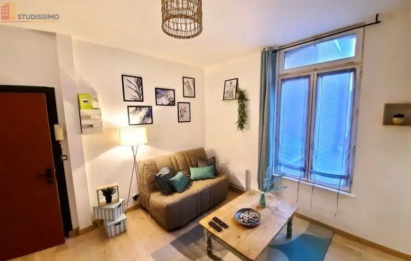 Studio meublé 17m² Valenciennes - Meublé, lumineux - Photo 2
