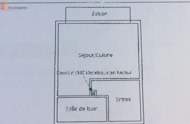 Studio meublé 23m² Loos 59120 - Proche CHR, lumineux - Photo 8