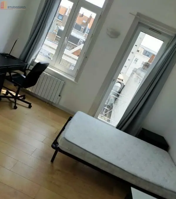 Studio meublé 13m² Lille 59000 - Meublé, DPE A - Photo 2