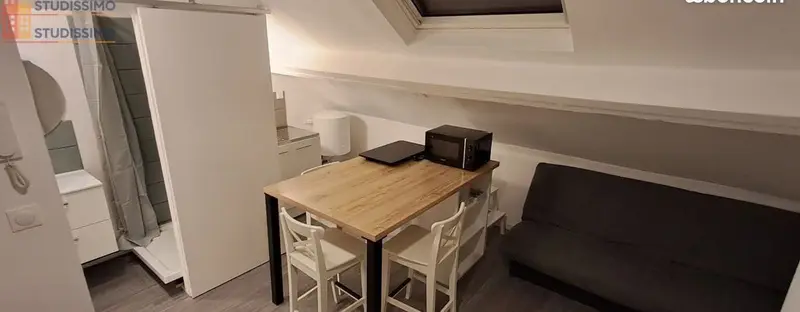 Studio meublé 26m² Lille 59800 - Lumineux - Photo 2
